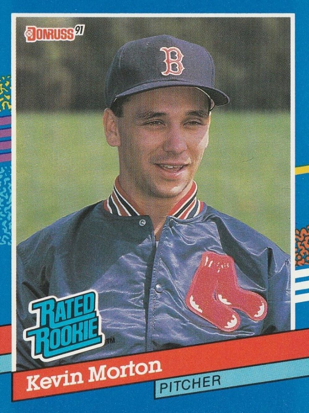 Kevin Morton - Donruss '91 MLB Rated Rookie Baseball Card